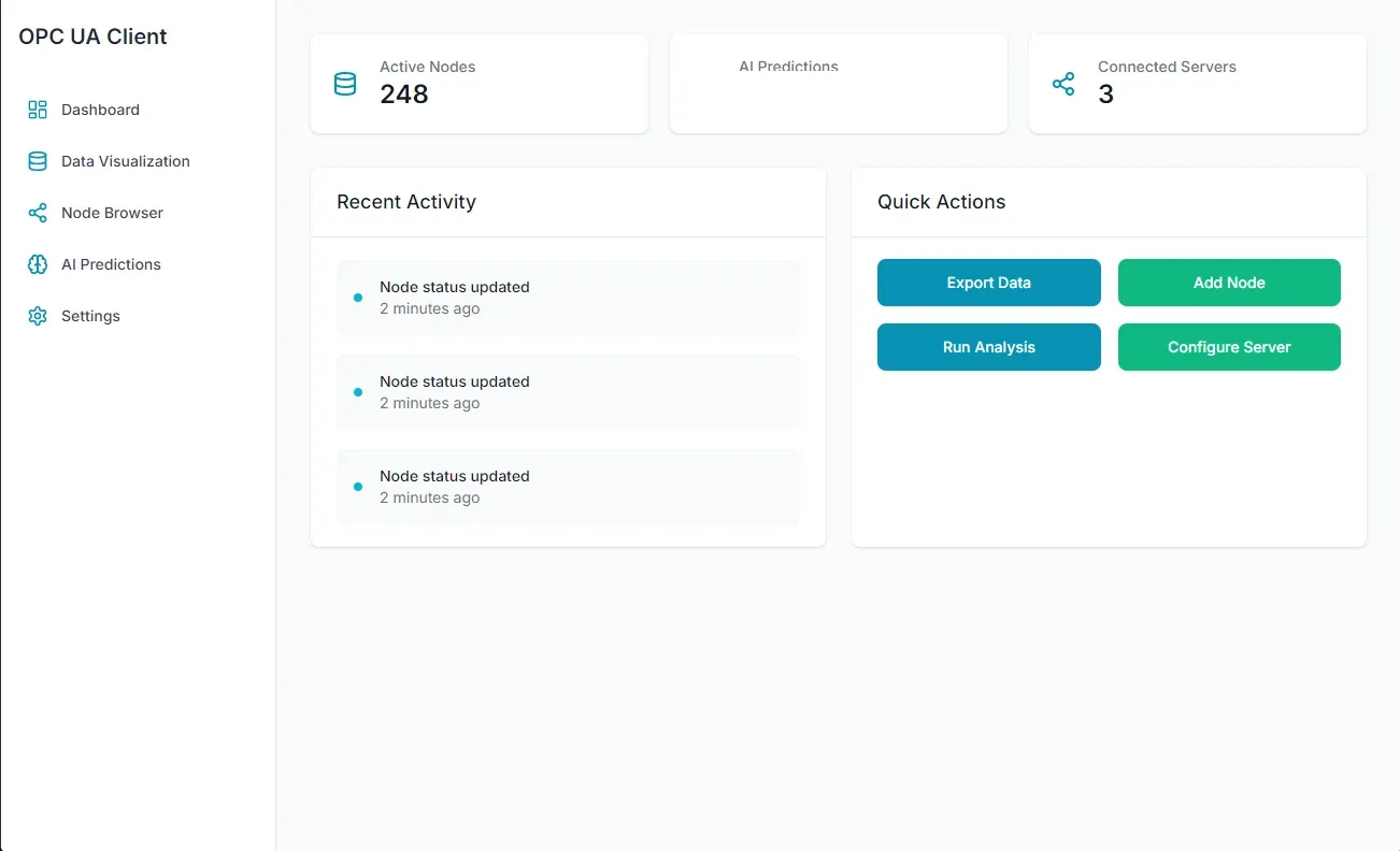 OPC Client-Server Web App